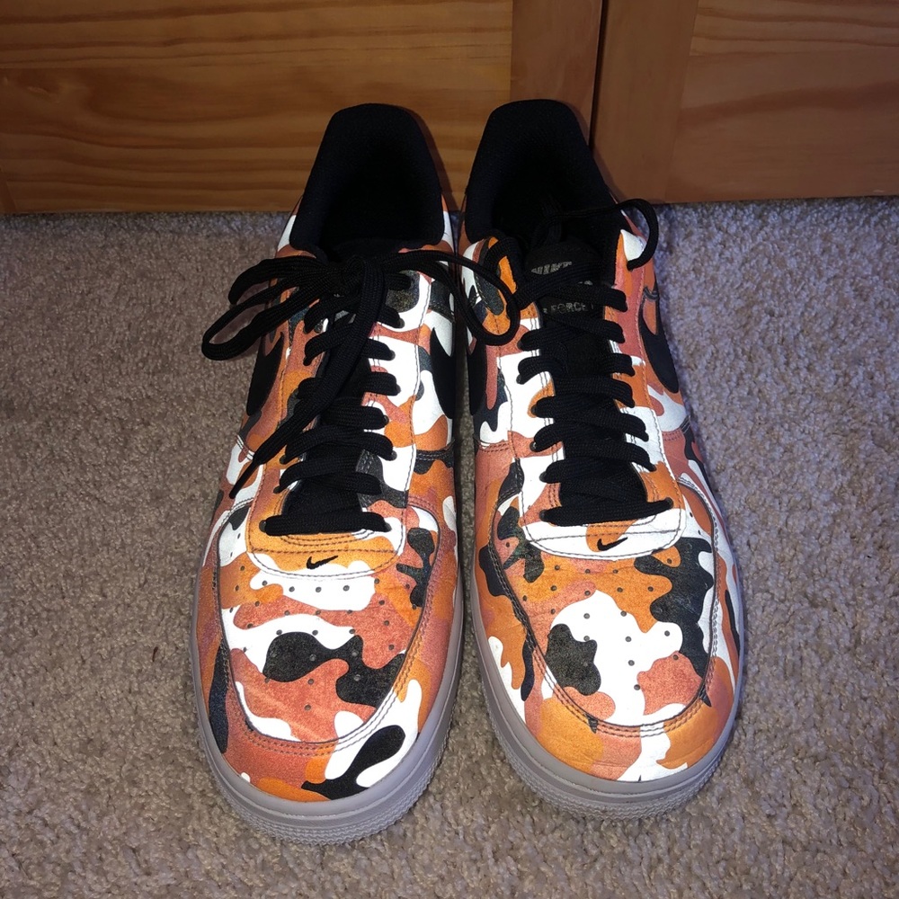 reflective camo nike air force ones
